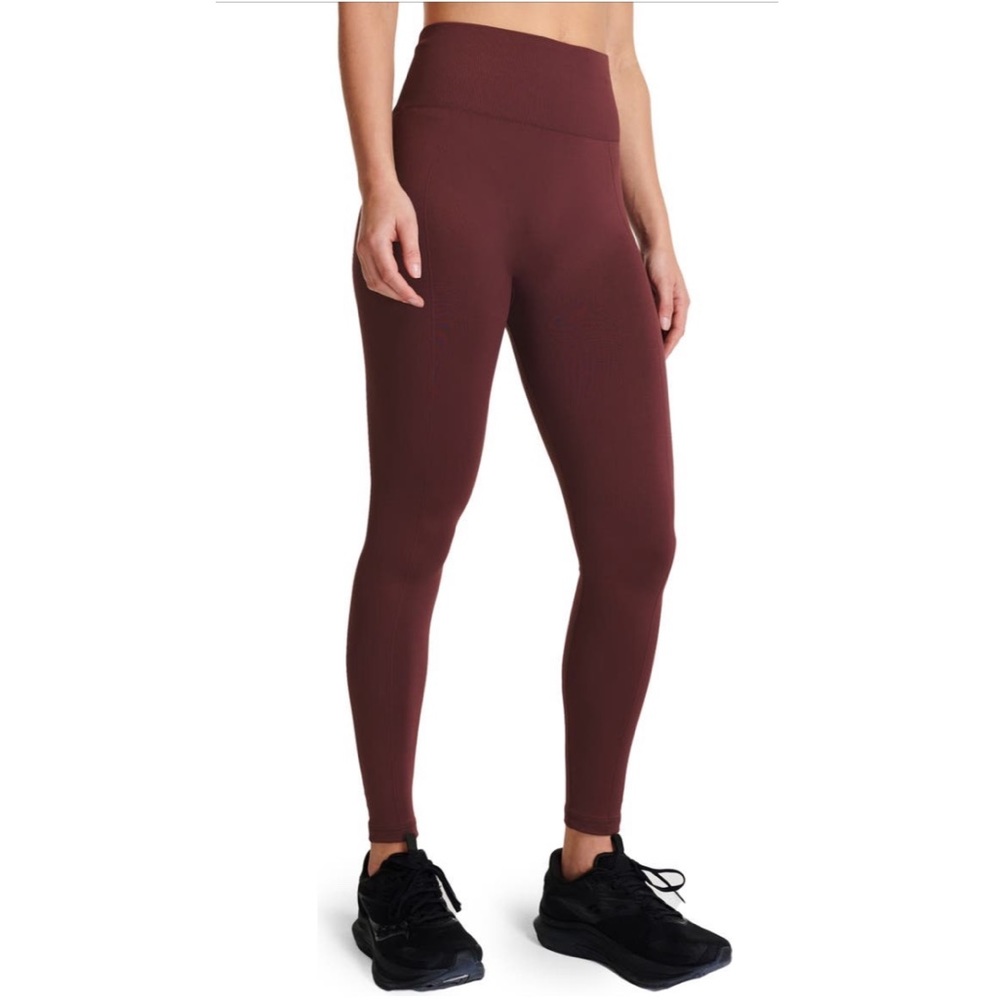Sweaty Betty Umbra Red Athlete Seamless Workout Leggings Size 4